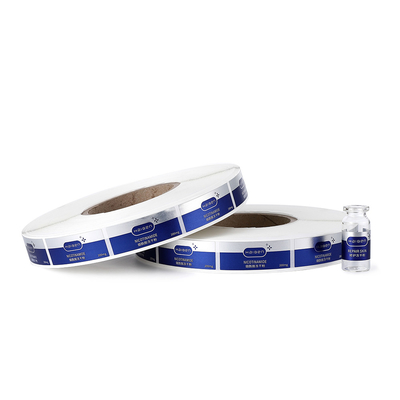 Injecteerbaar anabool flaconlabel voor glazen flessen van 10 ml