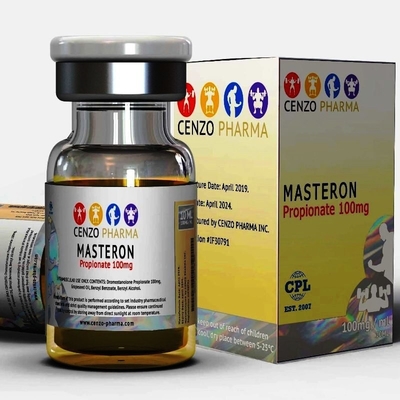 10 ml bodybuilding glazen fles stickers en dozen