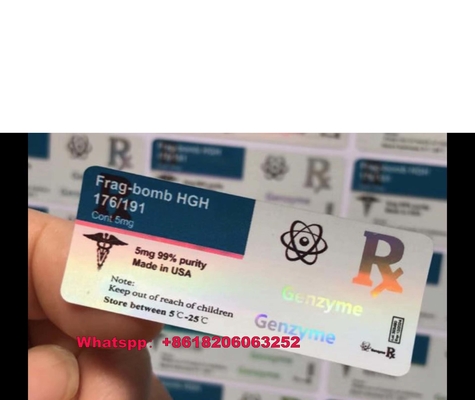 Somatropin HG 176-191 2mlx10 glazen injectieflacon met etiketten